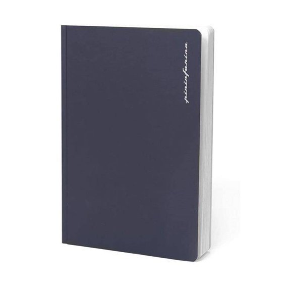 PININFARINA Segno Notebook Stone Paper, notes z kamienia, niebieska okładka, blok gładki